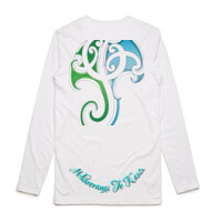 Wharerangi Te Kaute - Mens Ink Longsleeve Tee