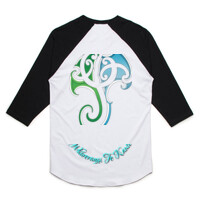 Wharerangi Te Kaute - Unisex Raglan Tee