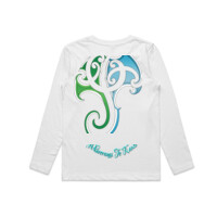 Wharerangi Te Kaute - Kids Longsleeve Tee