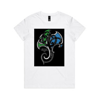 Whanau Reunion Tee shirt - Womens Maple Tee