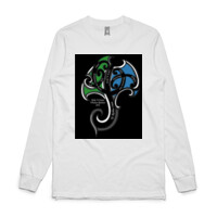 Whanau Reunion Tee shirt - Mens Base Longsleeve Tee