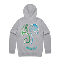 Moke Te Kaute - Unisex Stencil Hoodie