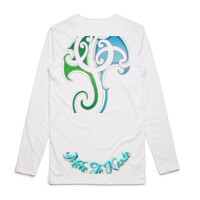 Moke Te Kaute - Mens Ink Longsleeve Tee