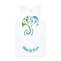 Moke Te Kaute - Mens Lowdown Singlet